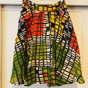 Anthropologie baraschi skirt small